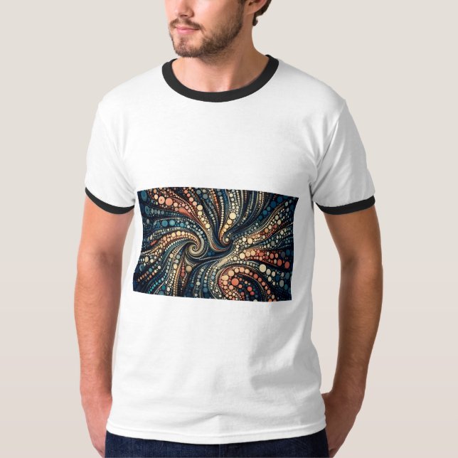 "Stylish Men's Printed T-Shirt – Bold Design, Comf (Front)