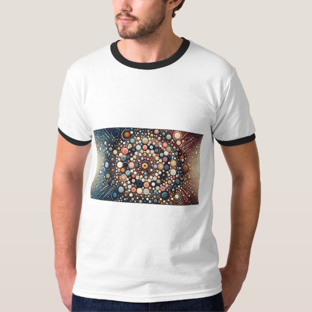 "Stylish Men's Printed T-Shirt – Bold Design, Comf (Front)