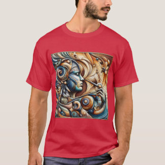 "Stylish Men's Printed T-Shirt - Trendy Graphic Te