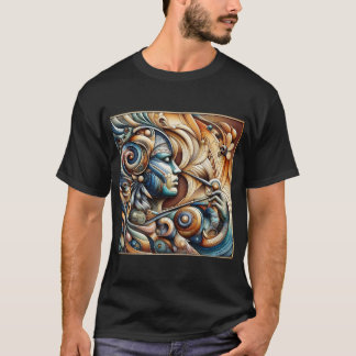 "Stylish Men's Printed T-Shirt - Trendy Graphic Te