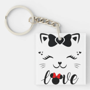 Stylish Metal Keychain with Durable Ring