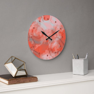 Stylish Modern Abstract Art Pattern Wall Clock