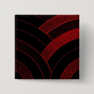 stylish modern chic chevron 15 cm square badge