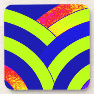 stylish modern chic chevrons coaster