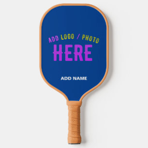 STYLISH MODERN CUSTOM COBALT BLUE VERIFIED BRANDED PICKLEBALL PADDLE