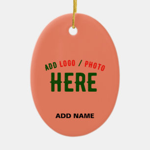 STYLISH MODERN CUSTOM CORAL ORANGE VERIFIED BRAND CERAMIC TREE DECORATION