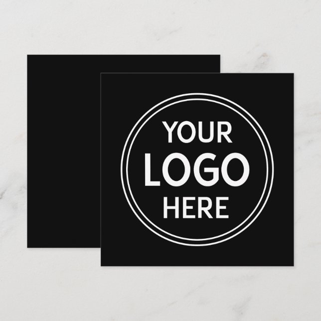 Stylish & Modern Custom Creations Verified  Announcement (Front/Back)