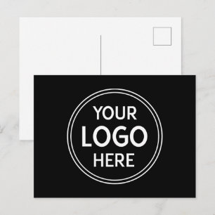 Stylish & Modern Custom Creations Verified Announcement Postcard