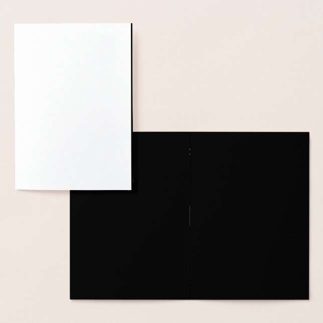 Stylish & Modern Custom Creations Verified  Foil Card (Display)