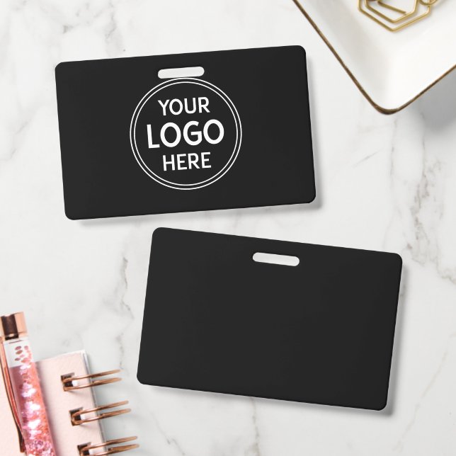 Stylish & Modern Custom Creations Verified  ID Badge (Office)