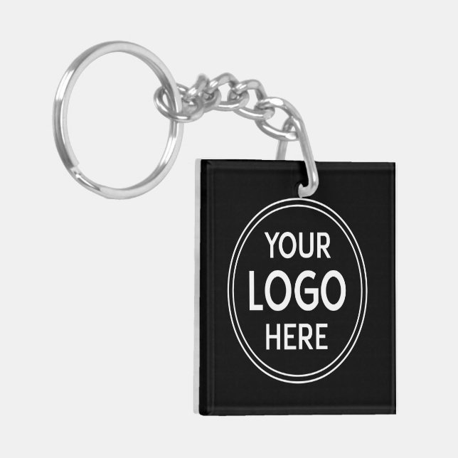 Stylish & Modern Custom Creations Verified  Key Ring (Front Left)