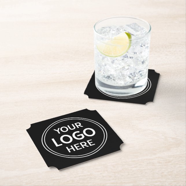 Stylish & Modern Custom Creations Verified  Paper Coaster (Insitu)
