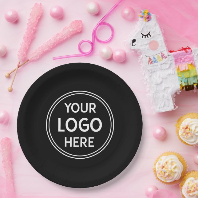 Stylish & Modern Custom Creations Verified Paper Plate (Party)