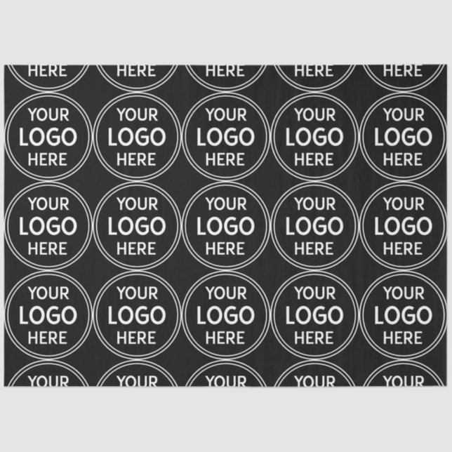 Stylish & Modern Custom Creations Verified Tissue Paper (Front)