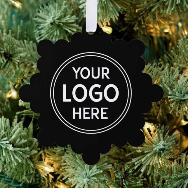 Stylish & Modern Custom Creations Verified  Tree Decoration Card (Insitu (Tree))
