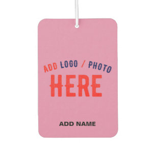 STYLISH MODERN CUSTOM CUTE HOT PINK VERIFIED BRAND CAR AIR FRESHENER