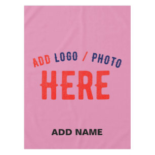 STYLISH MODERN CUSTOM CUTE HOT PINK VERIFIED BRAND TABLECLOTH