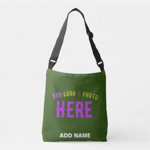 STYLISH MODERN CUSTOM FOREST GREEN VERIFIED BRAND CROSSBODY BAG