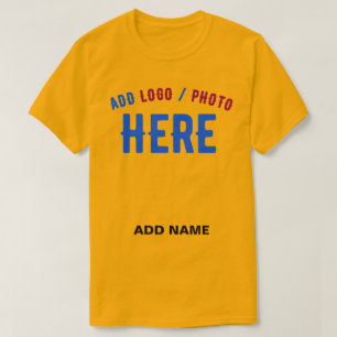 STYLISH MODERN CUSTOM GOLD YELLOW VERIFIED BRANDED T-Shirt