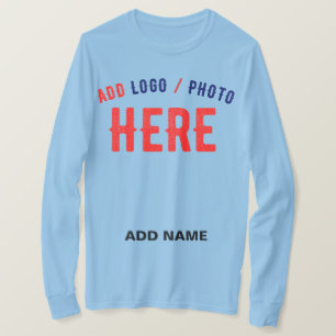 STYLISH MODERN CUSTOM LIGHT BLUE VERIFIED BRANDED T-Shirt