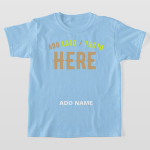 STYLISH MODERN CUSTOM LIGHT BLUE VERIFIED BRANDED T-Shirt