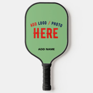 STYLISH MODERN CUSTOM MINT GREEN VERIFIED BRANDED PICKLEBALL PADDLE