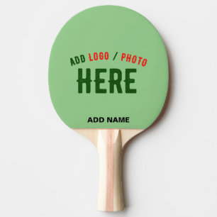 STYLISH MODERN CUSTOM MINT GREEN VERIFIED BRANDED PING PONG PADDLE