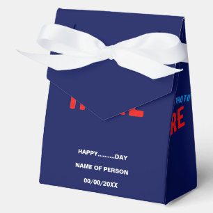 STYLISH MODERN CUSTOM NAVY BLUE VERIFIED BRANDED FAVOUR BOX