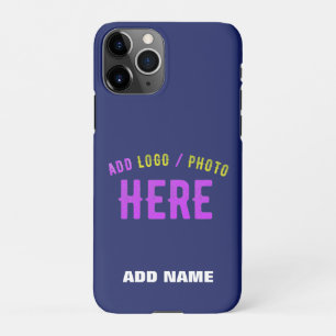 STYLISH MODERN CUSTOM NAVY BLUE VERIFIED BRANDED iPhone 11Pro CASE