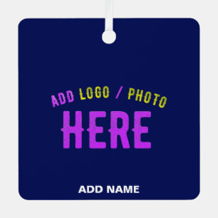STYLISH MODERN CUSTOM NAVY BLUE VERIFIED BRANDED METAL TREE DECORATION