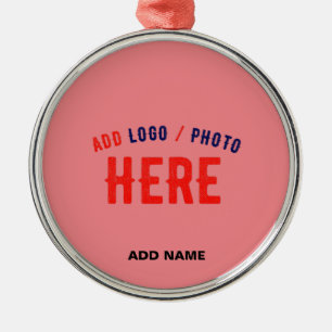 STYLISH MODERN CUSTOM SALMON PINK VERIFIED BRANDED METAL TREE DECORATION