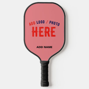 STYLISH MODERN CUSTOM SALMON PINK VERIFIED BRANDED PICKLEBALL PADDLE