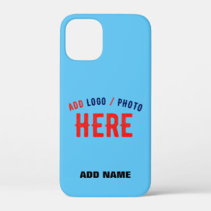 STYLISH MODERN CUSTOM SWAG SKY BLUE VERIFIED BRAND iPhone 12 MINI CASE