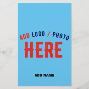 STYLISH MODERN CUSTOM SWAG SKY BLUE VERIFIED BRAND FLYER