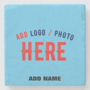 STYLISH MODERN CUSTOM SWAG SKY BLUE VERIFIED BRAND STONE COASTER