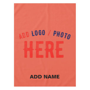 STYLISH MODERN CUSTOM TOMATO RED VERIFIED BRANDED TABLECLOTH