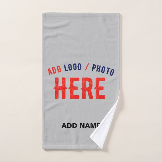 STYLISH MODERN CUSTOMIZABLE ASH VERIFIED BRANDED HAND TOWEL (Hand Towel)
