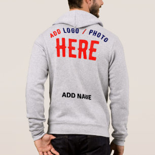 STYLISH MODERN CUSTOMIZABLE ASH VERIFIED BRANDED HOODIE