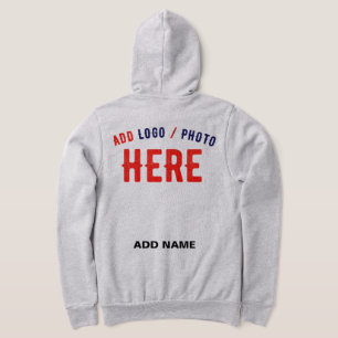 STYLISH MODERN CUSTOMIZABLE ASH VERIFIED BRANDED HOODIE