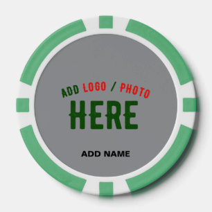 STYLISH MODERN CUSTOMIZABLE ASH VERIFIED BRANDED POKER CHIPS