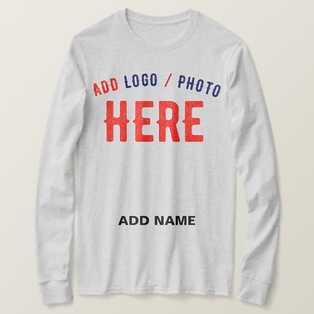 STYLISH MODERN CUSTOMIZABLE ASH VERIFIED BRANDED T-Shirt (Design Front)