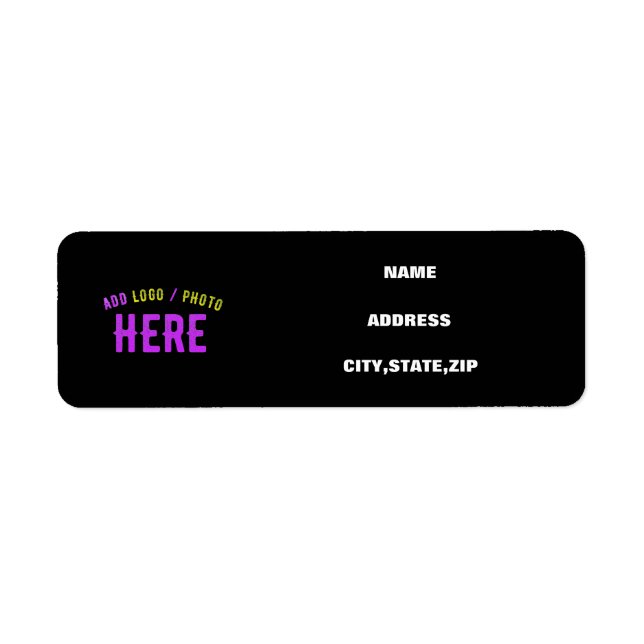 STYLISH MODERN CUSTOMIZABLE BLACK VERIFIED BRAND (Front)