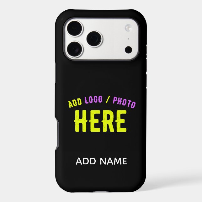 STYLISH MODERN CUSTOMIZABLE BLACK VERIFIED BRANDED (Back)