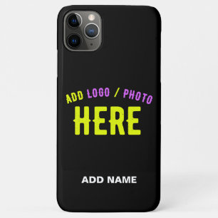 STYLISH MODERN CUSTOMIZABLE BLACK VERIFIED BRANDED iPhone 11 PRO MAX CASE