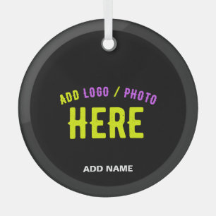 STYLISH MODERN CUSTOMIZABLE BLACK VERIFIED BRANDED GLASS TREE DECORATION