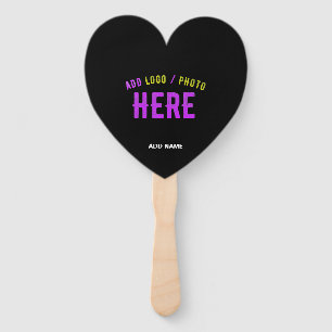 STYLISH MODERN CUSTOMIZABLE BLACK VERIFIED BRANDED HAND FAN