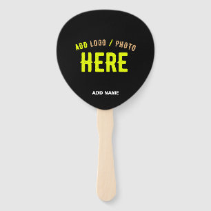 STYLISH MODERN CUSTOMIZABLE BLACK VERIFIED BRANDED HAND FAN