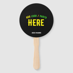 STYLISH MODERN CUSTOMIZABLE BLACK VERIFIED BRANDED HAND FAN
