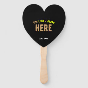 STYLISH MODERN CUSTOMIZABLE BLACK VERIFIED BRANDED HAND FAN