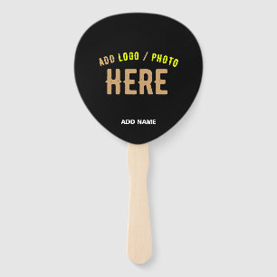 STYLISH MODERN CUSTOMIZABLE BLACK VERIFIED BRANDED HAND FAN